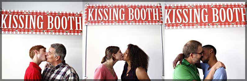 kissing participants