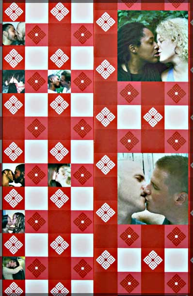 kissing pattern